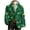 Army Green, variant on Men Casual Blazer St Patricks Shamrock Graphic 2 Button Holiday Party Jacket Long Sleeve Suit Sports Coat Jacket with Pocket