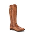 thumbnail image 1 of Botas Frye Melissa Button Lug para mujer, color coñac, 5,5 m, 1 of 9