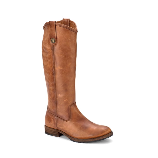 Botas Frye Melissa Button Lug para mujer, color coñac, 5,5 m