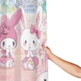 thumbnail image 3 of Hello Kitty Shower Curtain, Waterproof Bathroom Shower Curtains, Washable Cloth Shower Curtain With 12 Hooks, 72 "W X 72" L, 3 of 9