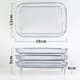 thumbnail image 2 of Air Fryer Rack para Air Fryer 3pcs Deshidratador estratificado Racks Acero Inoxidable Parrilla Rectángulo Air Fryer Doble Air Fryers, 2 of 8