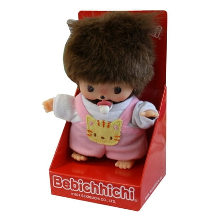 Monchhichi Bebichhichi Romper Girl - Stuffed Animal by Schylling (236380)