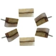 thumbnail image 1 of Bouton d'Armoire en Bois Rectangulaire (Ensemble de 6), 1 of 3
