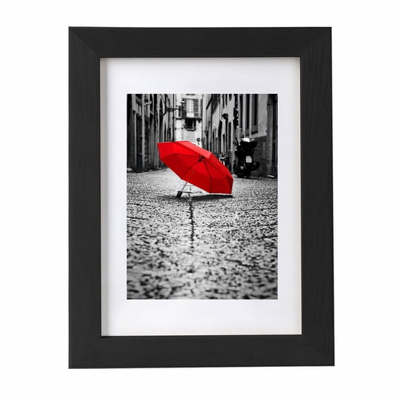 9x12 Picture Frames Photo Frames Display Pictures Matted 9x12,11x14,11x17,13x19,A3,A4 Rectangle Wall Gallery Photo Frames-Black