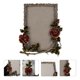 thumbnail image 4 of 6inch Retro Photo Frame Desktop Metal Picture Frame Creative Flower Photo Holder, 4 of 4