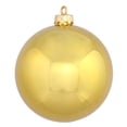 thumbnail image 2 of Vickerman 2.4" Luxe Gold Shiny Ball Ornament, 60 per Box, 2 of 2