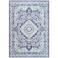 thumbnail image 7 of Ultrug Vintage Floral Print Rugs Soft Boho Carpet Retro Distressed Area Rug for Living Room Bedroom Home Decor,6'x9',Purple, 7 of 7