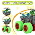 thumbnail image 3 of BESTSKY Toy Cars,Plastics Pull Back Cars,Safe Materials Car Toys for Babies,Purple2, 3 of 7