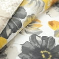 thumbnail image 2 of Lush Decor Leah Duvet - Yellow/Gray - Full/Queen, 2 of 7