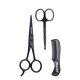 thumbnail image 1 of Set profesional de herramientas para barba: peine de doble uso, púas suaves, respetuoso con la piel, para el cuidado del bigote y la barba de los hombres, 1 of 7