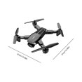 thumbnail image 3 of Monstrate Dron con cámara de 2,4G, 6 canales, mantenimiento de altitud, modo sin cabeza, cuadricóptero 4K, juguete de Control remoto de largo alcance Accesorios para aéreos Negro, 3 of 6