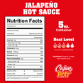 thumbnail image 4 of Cajun Nation Cajun HEAT Jalapeño Hot Sauce, 5 oz – Creamy Green Pepper Sauce – Low Sodium, No MSG – Louisiana-Style Cajun Condiment, 4 of 7
