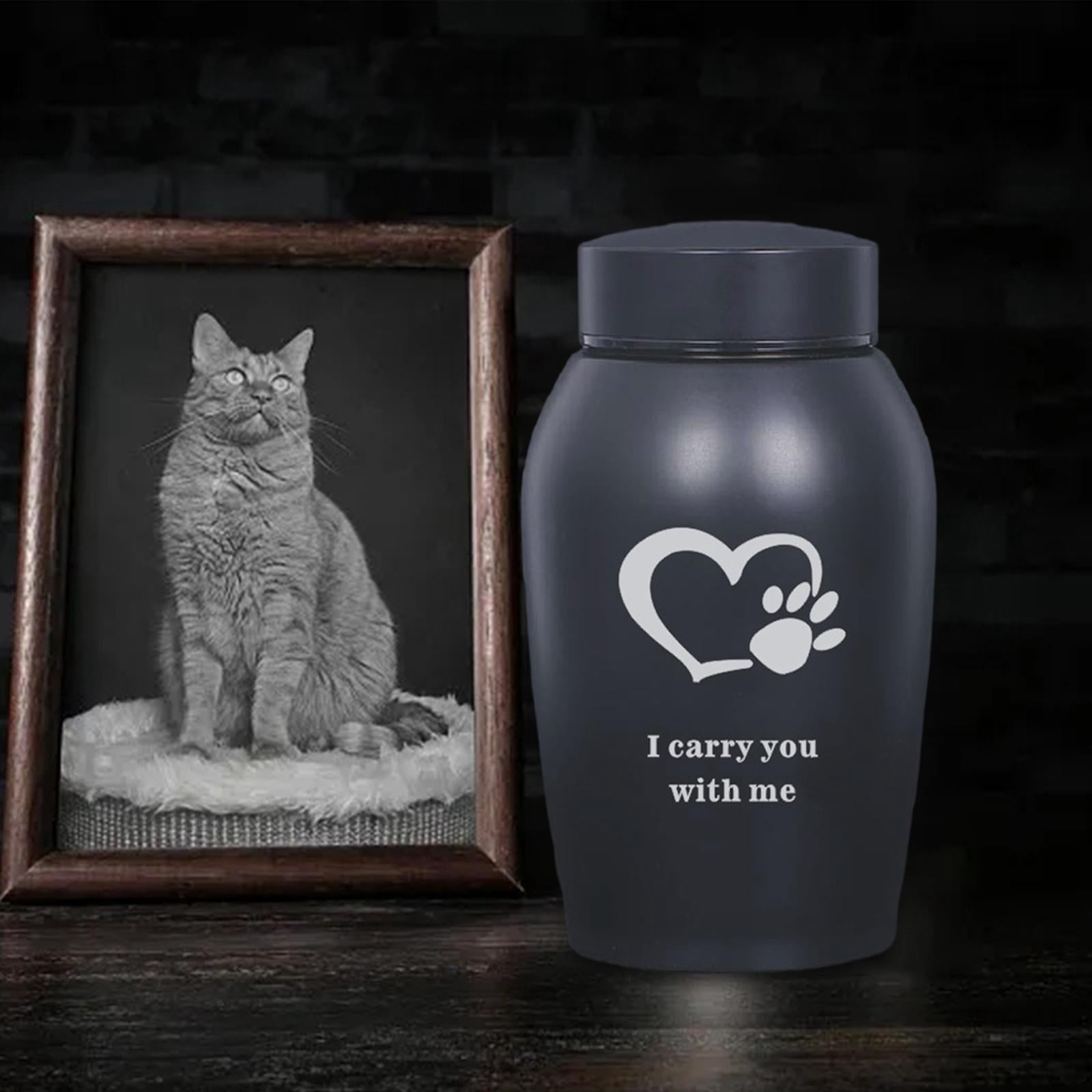 Stgfyxgs Memorial Pets Urn Memorial Ash Holder Container Jar Burial Casket Souvenir Pet Urns for Dogs for Rabbit Bunny Dogs Cats Puppy B