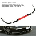 thumbnail image 3 of Front Bumper Splitter, 3PCS Front Bumper Splitter  Delicate Corners Bumper Lip Spoiler Universal For A3 A4 A6, 3 of 8