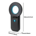 thumbnail image 5 of Yibooy Handheld Animal Chip Scanner OLED Display EMID FDX-B(ISO11784/85) (Black), 5 of 10