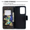 thumbnail image 4 of Dteck Case For Samsung Galaxy S20 Plus (6.7 Inch), Flip Leather Case Wallet Cover with Credit Card Slot ID Card Holder Kickstand, Big Butterfly, 4 of 5
