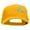 Gold, variant on Int'l Recycling Symbol Ecology Patched Low Profile Cap - Black OSFM