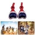 thumbnail image 2 of Bolsa 1 par de zapatos con agujeros, hebilla portátil con agujeros de plástico, hebilla para colgar zapatos para regalo de niños Ndcxsfigh Para Estrenar, 2 of 8