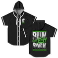 thumbnail image 2 of Jey Uso That Ish Back Hooded Baseball Jersey Short Sleeve Shirt Women Men Crewneck Tee, 2 of 3