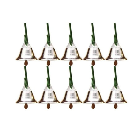 Ceramic Bell Ornament - 10pcs 2cm Christmas Hanging Bells Ornaments Christmas Tree Decorations Supplies