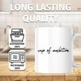 thumbnail image 4 of Motivational Cup of Ambition Mug - Inspirational Quote Gift for Friend, Work & Office Coffee Tea Mug, Home Decor - 11 Ounce Novelty Coffee Cup - WMUG0076, 4 of 5