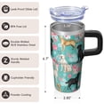 thumbnail image 3 of 20OZ Cute Dog Dog Lover Tumbler with Handle Insulated Stainless Steel Cup Thoughtful Dog Lover Gifts Unique Birthday Christmas Presents for Women Men Portable and Easy to Clean, 3 of 6
