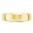 thumbnail image 3 of 10KY 6mm Bevel Edge Comfort Fit Band Size 11 in 10k Yellow Gold, 3 of 3