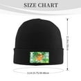 thumbnail image 3 of ZICANCN Knit Beanie Hat-Tiger Wildlife Animal Winter Cap Soft Warm Classic Hats for Men Women Nature Jungle Forest, 3 of 8