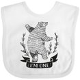 thumbnail image 3 of Inktastic First Birthday 1 Year Old Boys Bear Boys or Girls Baby Bib, 3 of 4