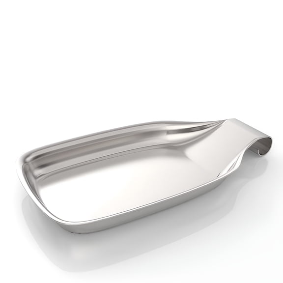 ACDANC Spoon Rest Stainless Steel Spoon Holder For Stove Top Kitchen Spoon Holder Cooking Utensil Holder Ladle Rest Spatula Rest Multipurpose Large Spoon Rest For Kitchen Counter