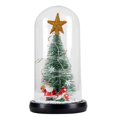 thumbnail image 1 of Adorno de cristal de Navidad, decoración de Navidad, alce de pino, adornos de santa para fiestas de navidad, dormitorio, decoración de dormitorio, suministros de regalo para fiestas de cumpleaños, San Feliz Sencillez, 1 of 5
