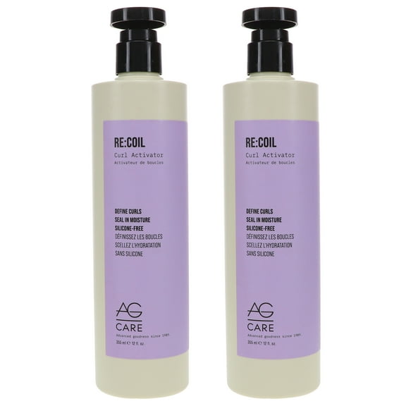 AG Hair Re:Coil Curl Activator 12 oz 2 pack