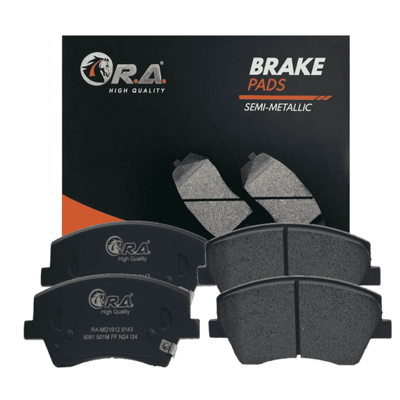RA-MD1912 Front Disc Brake Pads for Hyundai Elantra SE GLS SEL Ioniq Hybrid Electric Kia Niro EX LX