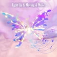 thumbnail image 2 of Mariposa móvil LED GOLDGE con forma de mariposa eléctrica Fairy Wings con luces, 2 of 7