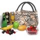 thumbnail image 3 of Fotbe Watercolor Zebra Bolsa Térmica Portátil con Estampado, Bolsa de Entrega de Alimentos Aislada, Bolsa Reutilizable de Gran Capacidad para Comidas y Supermercado, 3 of 6