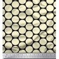 thumbnail image 1 of Soimoi Polyester Crepe Fabric Dots Dots Printed Fabric 1 Yard 42 Inch Wide, 1 of 5