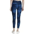 thumbnail image 2 of Calvin Klein Womens Printed High Waist Ankle Leggings, 2 of 2