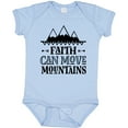 thumbnail image 3 of Inktastic Faith Can Move Mountains Girls Baby Bodysuit, 3 of 5