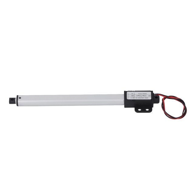 Electric Mini Linear Actuator 24V, Aluminum and ABS Plastic DC Electric Mini Linear Actuator Positive Negative Poles Wire with End Limit Switch for Robot