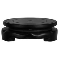 WRITWAA Multipurpose Wooden Round Plant Stand for Flower Pot Wine Jar Base Decor