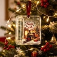 thumbnail image 5 of Christmas Cash Gift Holder Ornament, Clear Acrylic Roll Up Money Holder with Velvet Ribbon for Christmas Tree Holiday Gift Giving, 5 of 5