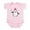 Petal Pink, variant on CafePress - Patriotic Penguin Body Suit - Baby Light Bodysuit, Size Newborn - 24 Months
