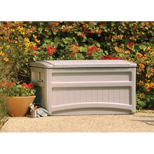 Suncast 73 Gallon Resin Deck Box by Suncast
