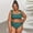 Green, variant on Beaded Women Swimsuits,AXXD Plus Size Split Type Ruched Tummy Control Bathing Suit Swimwear Bikini For Clearance Green XXL