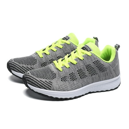 

WONESION Womens Walking Shoes Mesh Athletic Running Sneakers Dark blue Size 8.5