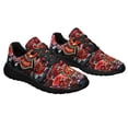 thumbnail image 6 of Back The Red Firefighter Shoes Women's Fashion Sneakers Tennis Running Shoes for Men Women Black Size 5, 6 of 7