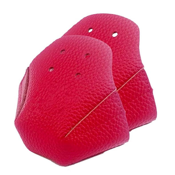 Soidarity 1 par de protectores de puntera de pie antifricción para patines, cubierta de patinaje, piezas de repuesto, protectores para entrenamiento patinar Rojo Soidarity OD022365-02