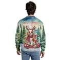 thumbnail image 5 of Merry Christmas Santa Reindeer Antlers Cavalier King Charles Spaniel Sleigh Xmas Winter Holiday All Over Print 3D Sweatshirt Unisex Merch Dog Lover Gifts - 00023, 5 of 6