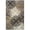 Blue, variant on Leigh Modern Polypropylene Floral Medallion Indoor High Traffic Area Rug - 2' x 3', Gold