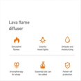 thumbnail image 4 of Realistic Colorful Flame Air Humidifie 150ml Ultra Quiet Household A, 4 of 5